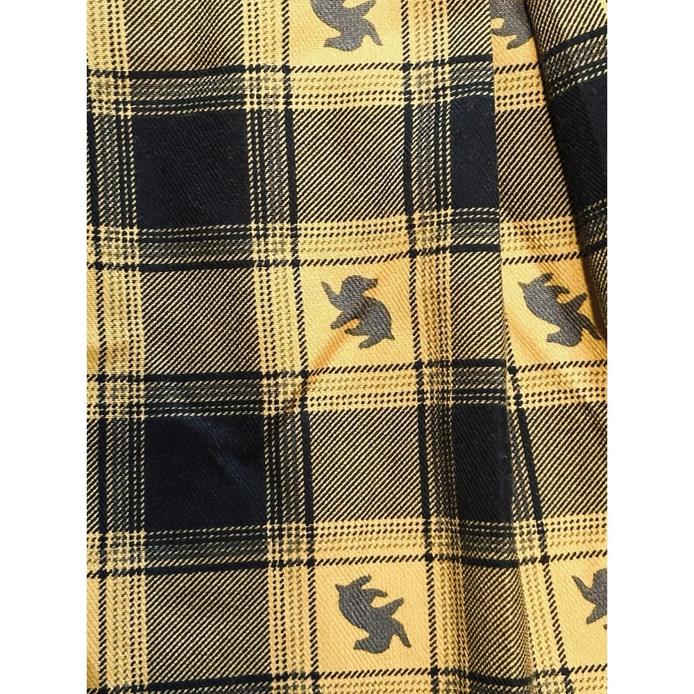 Harry Potter Pleated Plaid skirt Buckles Accents Women's Size Medium Embroidered - Picture 9 of 11